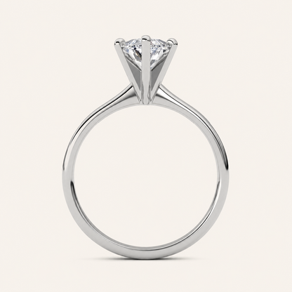 1.5CT Marquise Cut Lab Grown Diamond Solitaire Ring