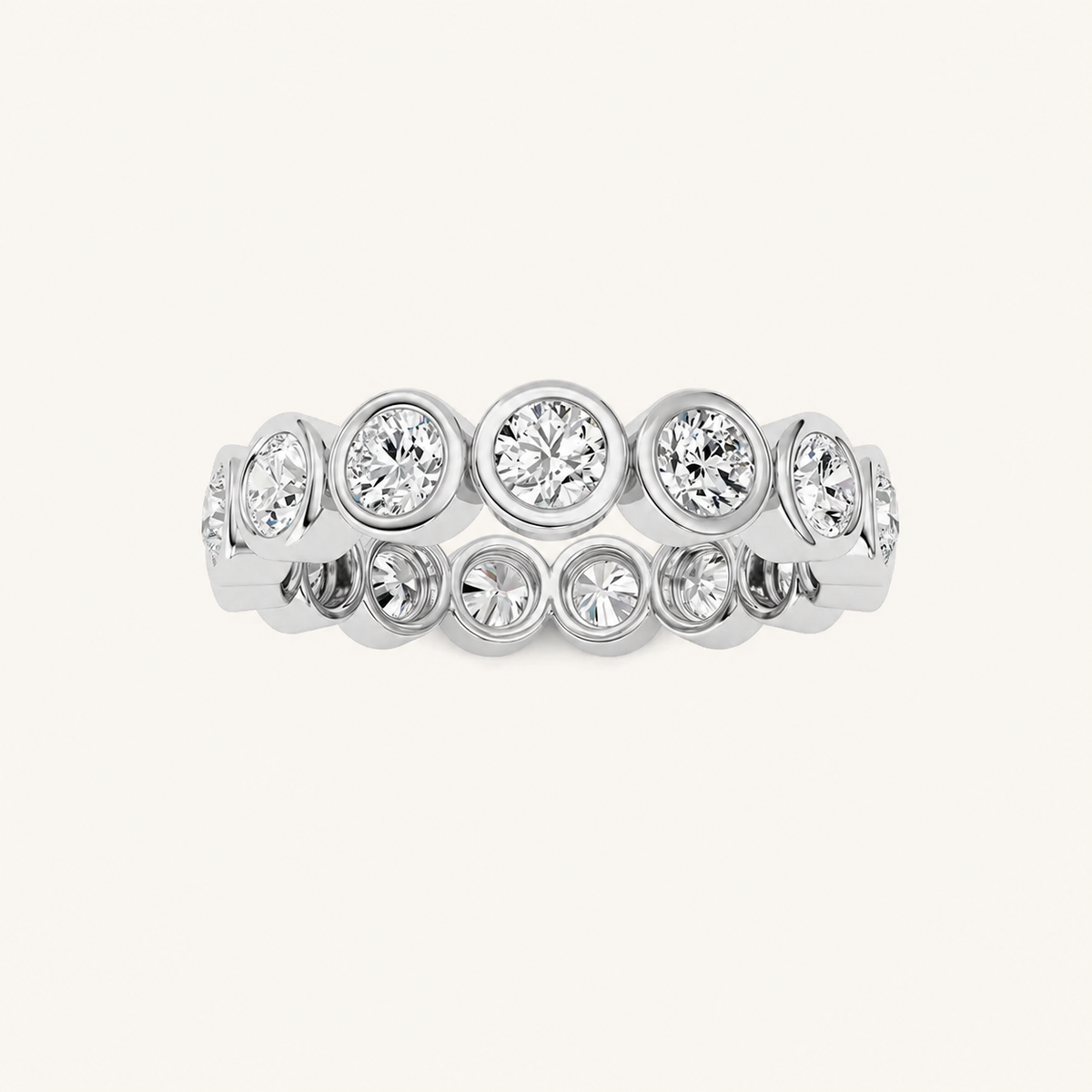 1.8CT Round Cut Diamond Ring