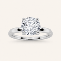 1.5CT Round Cut Lab Grown Diamond Solitaire Ring