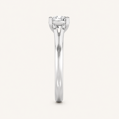 2.00 CT Round Cut Lab Grown Diamond Solitaire Ring