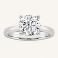 1.5CT Round Cut Lab Grown Diamond Solitaire Ring