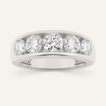 2.00 CT Round Cut Lab Grown Diamond Men's Band