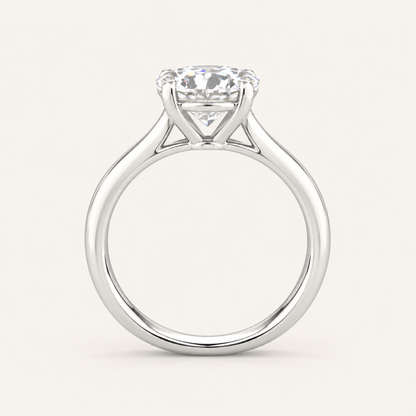 5.00CT Round Cut Lab Grown Diamond Solitaire Ring