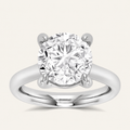 5.00CT Round Cut Lab Grown Diamond Solitaire Ring