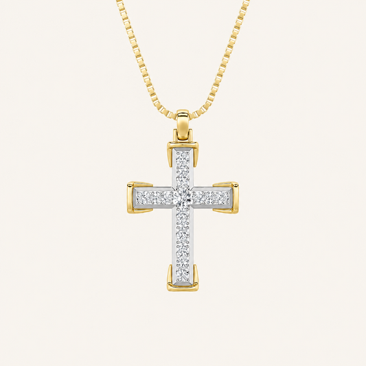3CT Round Cut Lab Grown Diamond Pendant Necklace