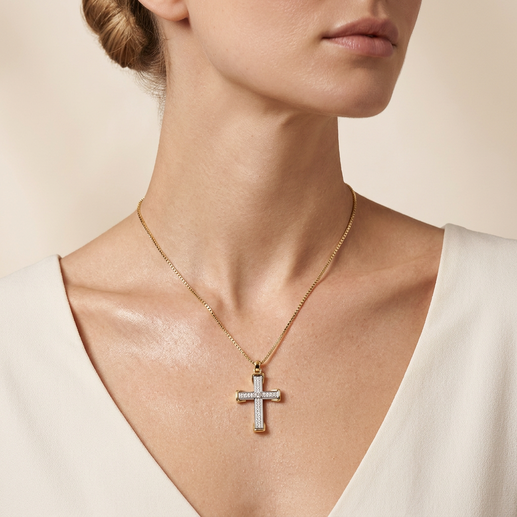 3CT Pear Cut Lab Grown Diamond Pendant Necklace
