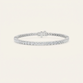 5CT Round Cut Lab Grown Diamond Tennis Bracelet