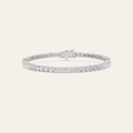 5CT Round Cut Lab Grown Diamond Tennis Bracelet