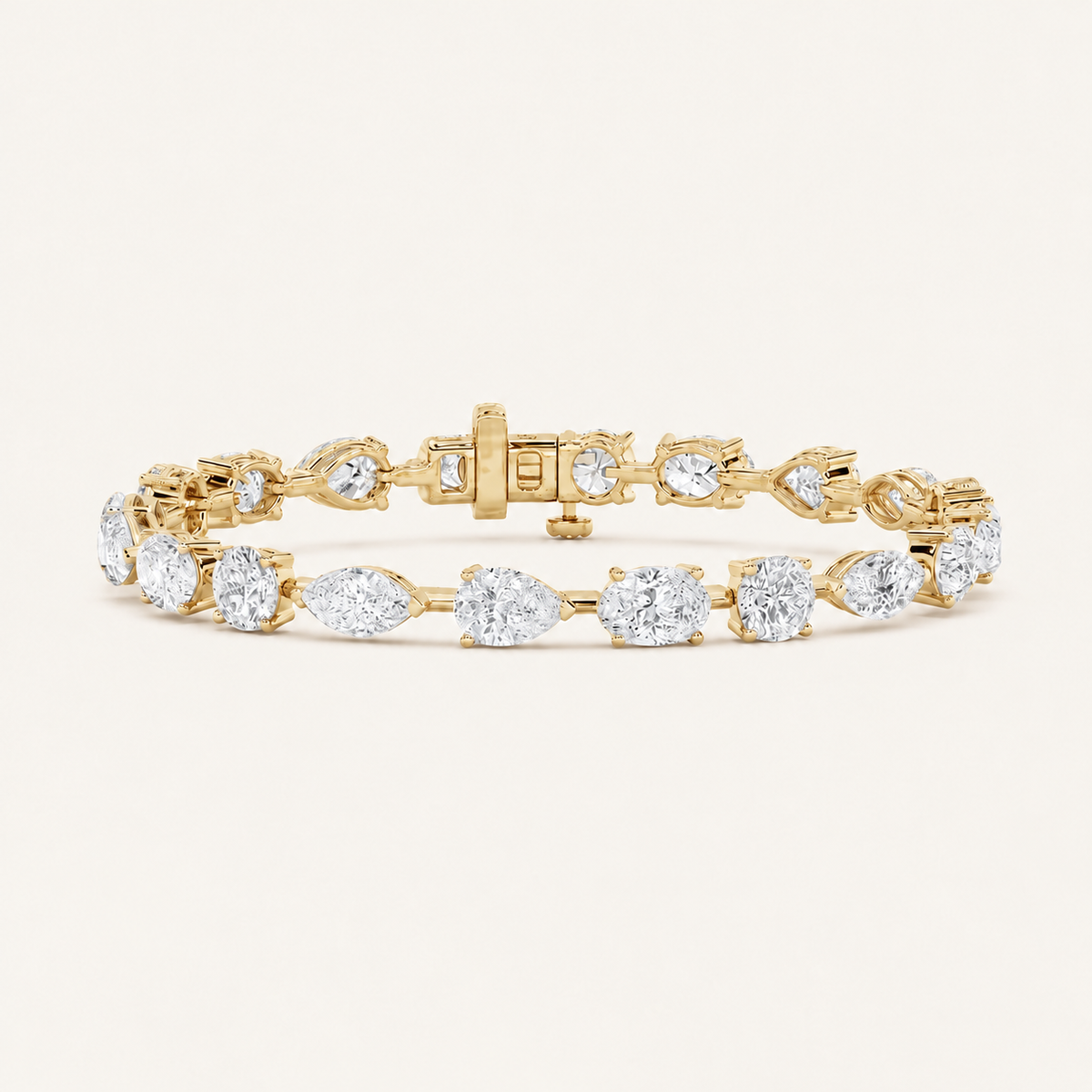 7CT Multistone Lab Grown Diamond Tennis Bracelet