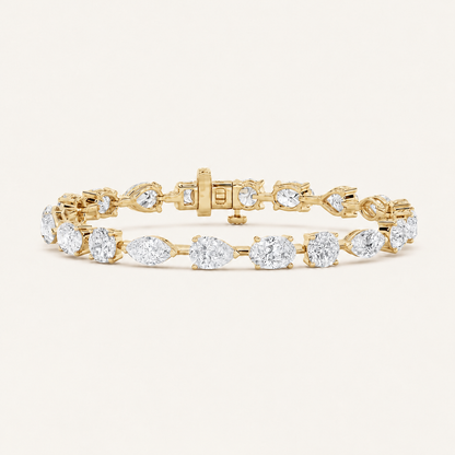 7CT Multistone Lab Grown Diamond Tennis Bracelet