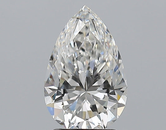 2.01CT PEAR SI1 F WH