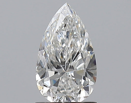 1.01CT PEAR SI2 F WH