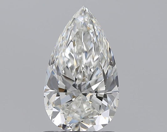 1.01CT PEAR SI1 G WH