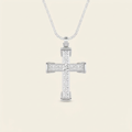 3CT Pear Cut Lab Grown Diamond Pendant Necklace
