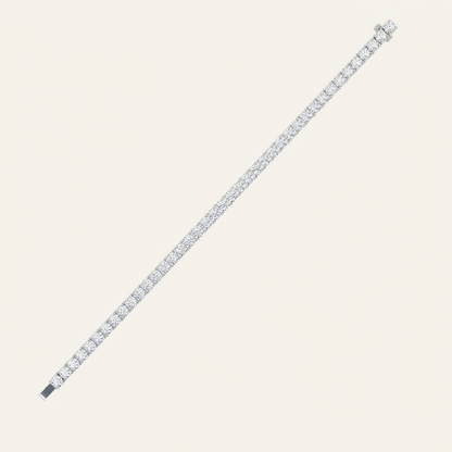 13CT Round Cut Lab Grown Diamond Tennis Bracelet