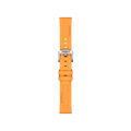 Tissot Official Orange Silicone Strap Lugs 18 mm 1