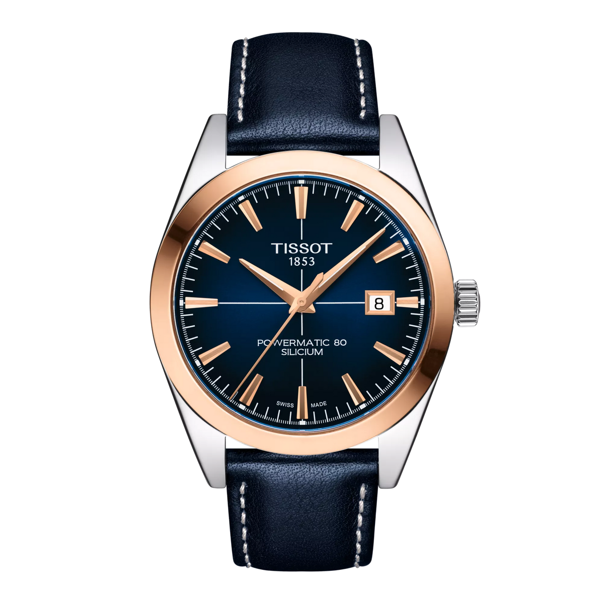 Tissot Gentleman Gold bezel 40mm 2