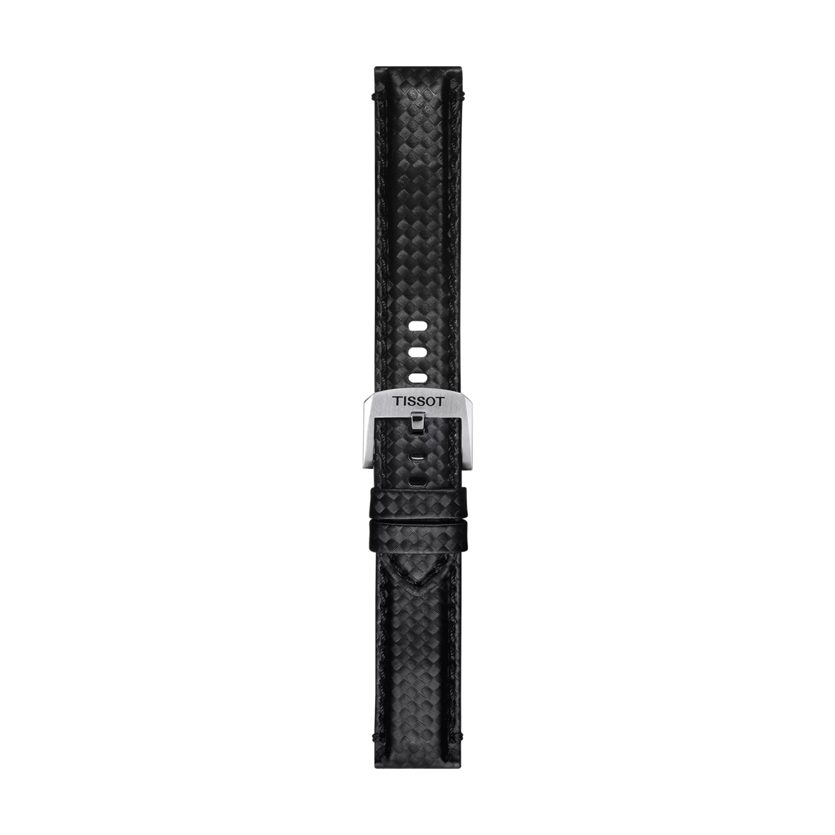 Tissot Official Black Fabric Strap Lugs 20 mm 1