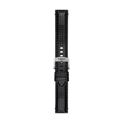 Tissot Official Black Fabric Strap Lugs 20 mm 1