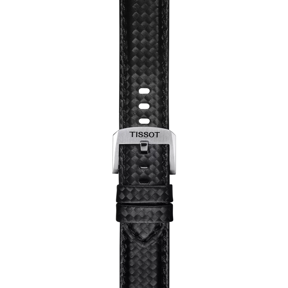 Tissot Official Black Fabric Strap Lugs 20 mm 2