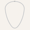 15.00CT Round Cut Lab Grown Diamond Tennis Necklace