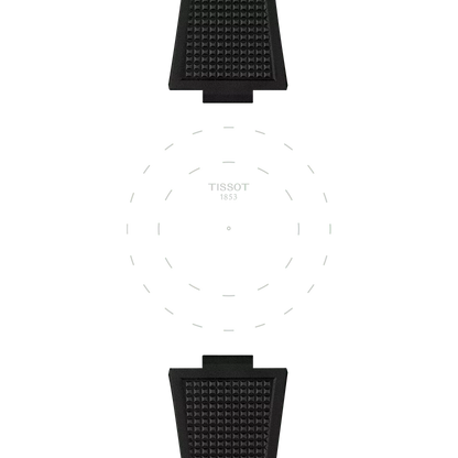 Tissot Official Black PRX 40mm Rubber Strap 3