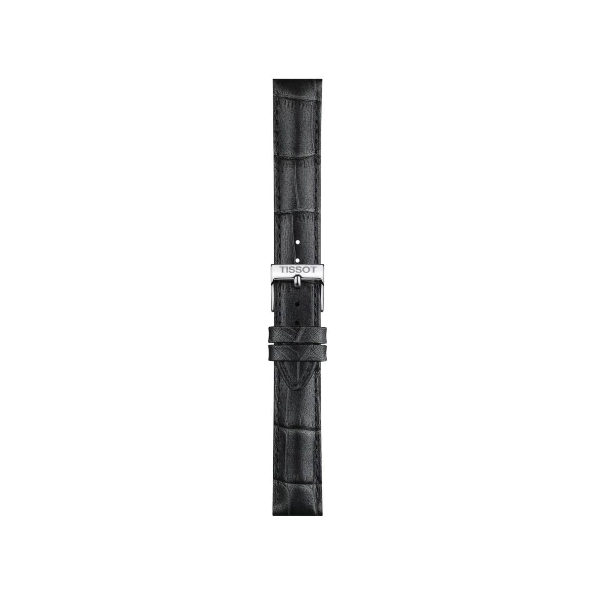 Tissot Official Grey Leather Strap Lugs 16 mm 1