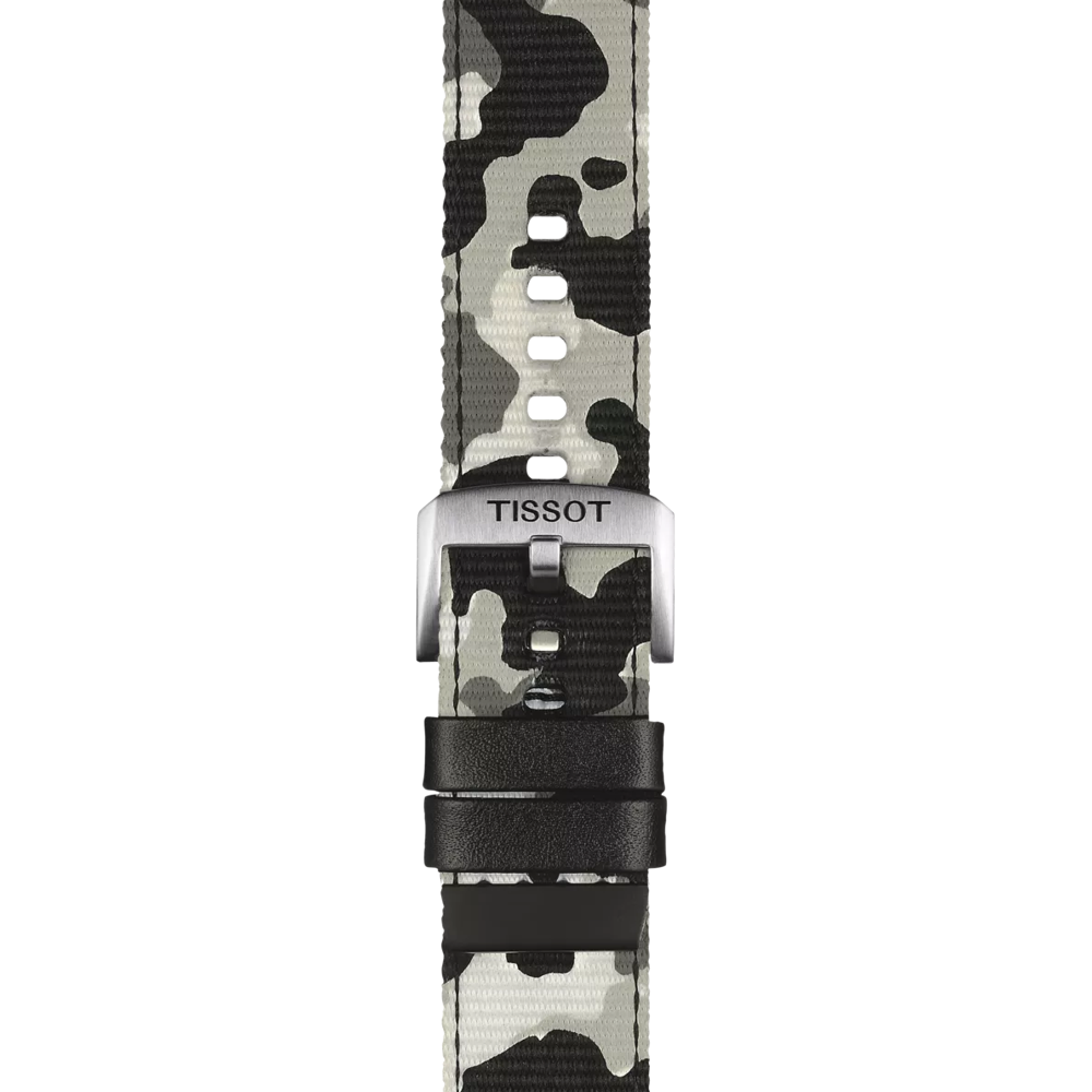 Tissot Official Khaki Textile Strap Lugs 22 mm 2