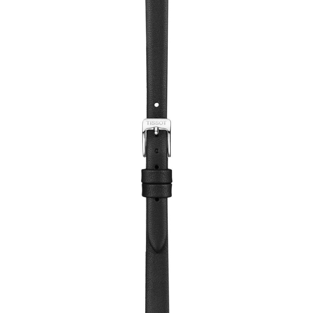 Tissot Official Black Leather Strap Lugs 09 mm 2