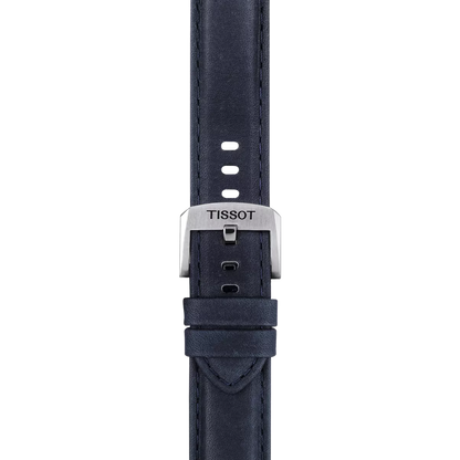 Tissot Official Blue Leather Strap Lugs 20 mm 2