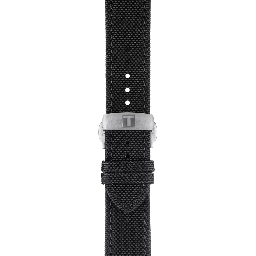 Tissot Official Black Fabric Strap Lugs 21 mm 2