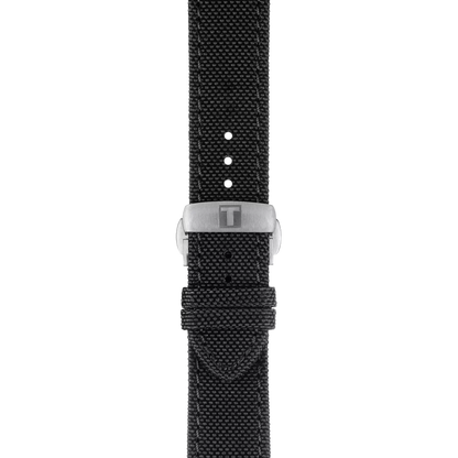 Tissot Official Black Fabric Strap Lugs 21 mm 2