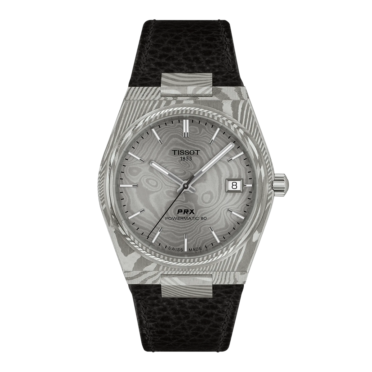 Tissot PRX Damascus Steel 38mm 2