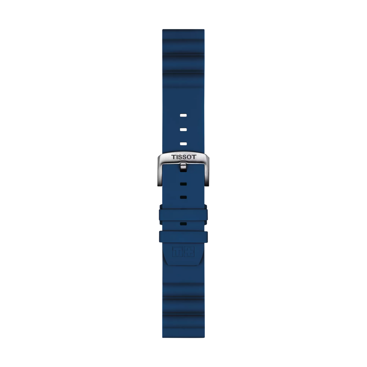 Tissot Official Blue Silicone Strap Lugs 22 mm 1