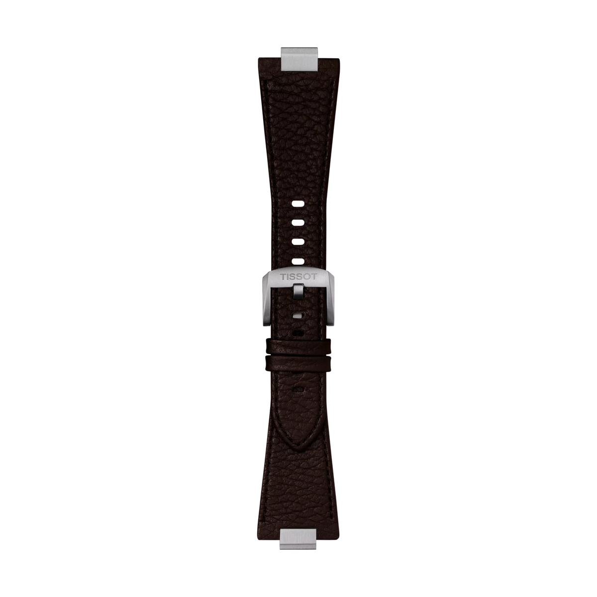 Tissot Official Brown PRX 40mm Leather Strap With Steel Endpiece 1