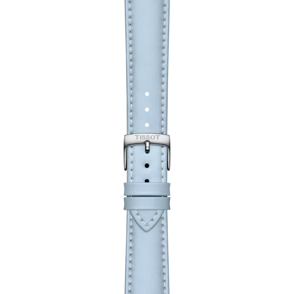 Tissot Official Blue Leather Strap Lugs 18 mm 2