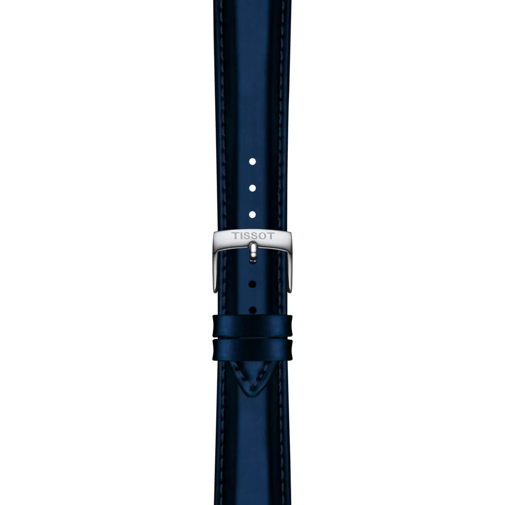Tissot Official Blue Synthetic Strap Lugs 18mm 2