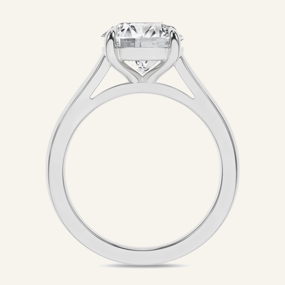 0.50CT Round Cut Lab Grown Diamond Solitaire Ring
